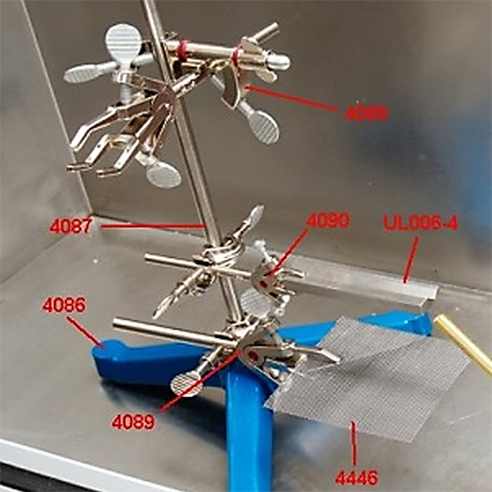 Horizontal/Vertical Flame Cham